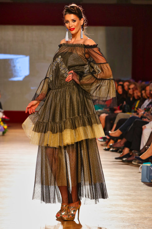 Rochie tip ie din tull freeshipping - Liza Panait Online Boutique